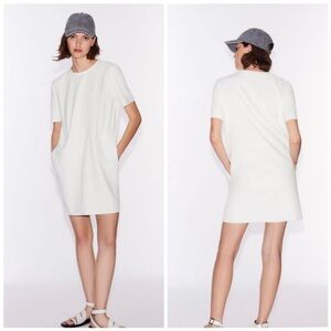 Zara FAUX SUEDE DRESS